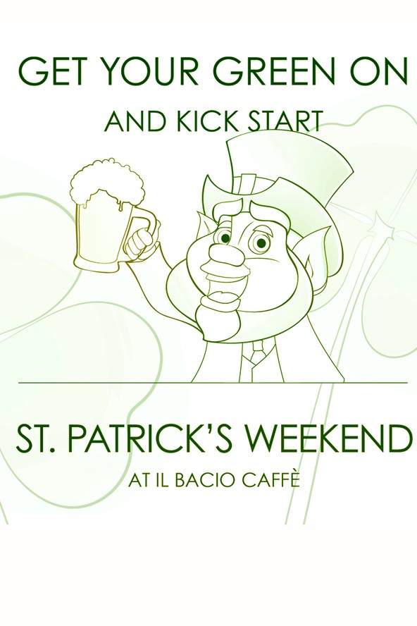 Szent Patrik mulatság az il Bacio di Stile áruházban!