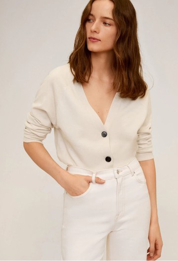 Gombos, rövid kardigán MANGO 7995 Ft