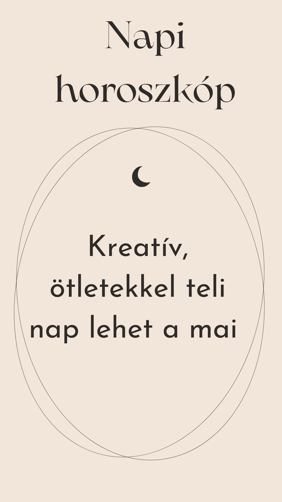 Napi horoszkóp: ma nagyon kreatívak lehetünk