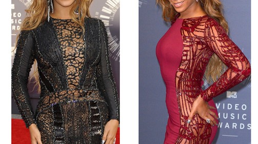 Vörös vagy fekete? Beyoncé számára mindegy, csak feszüljön