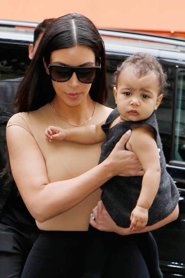 kim kardashian, north west