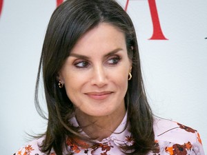 A spanyol királyné megint lehengerlő ruhában