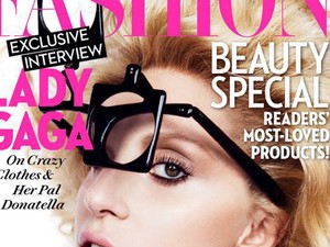 Lady Gaga majdnem normális címlaplány