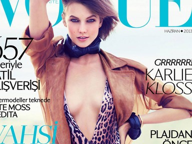 Grrrrrr: Karlie Kloss egyszerűen szexi, nagyon