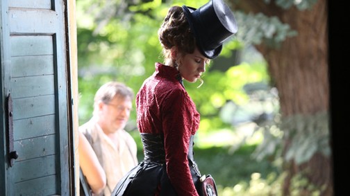 A Kincsem című film sztárja: Petrik Andrea