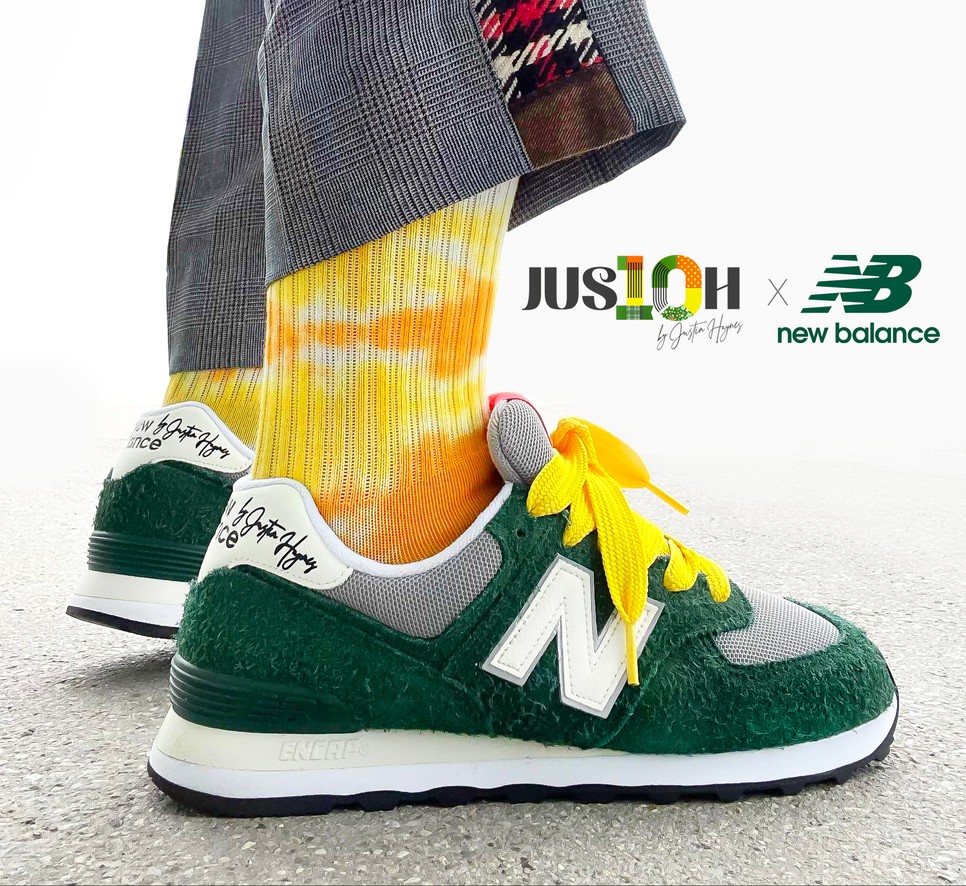 New Balance X Justin Haynes kollaboráció a fenntarthatóság jegyében