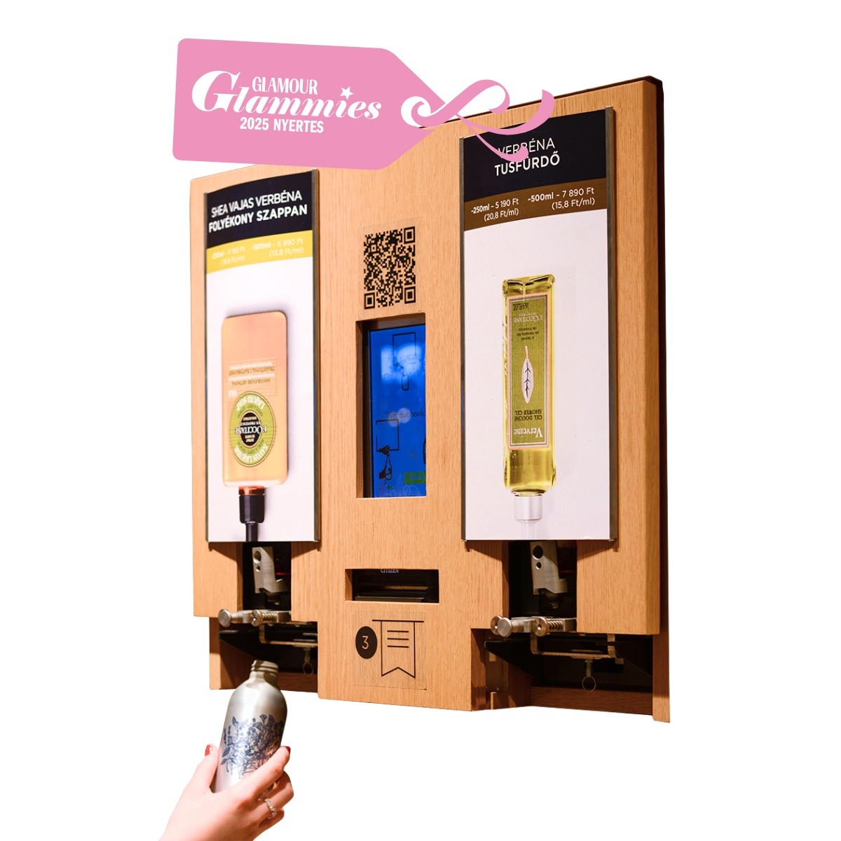 GLAMOUR&Good: L'Occitane Utántöltő automata