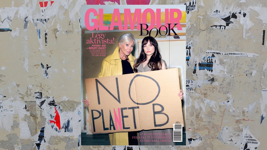 Pataki Ági modell és producer, valamint Békefi Daisy tiktoker a GLAMOUR Book 2022-es kiadványával egyetemben a klímaválság súlyosságára hívja fel a figyelmet.