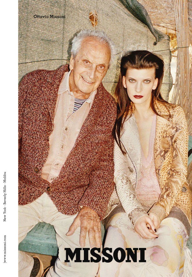 A kampányfotók apropója Ottavio 90. születésnapja volt