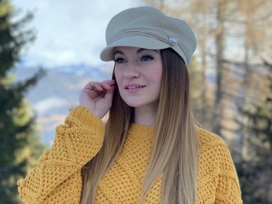 Dombai Laura mai szettje tökéletesen illik a téli tájhoz