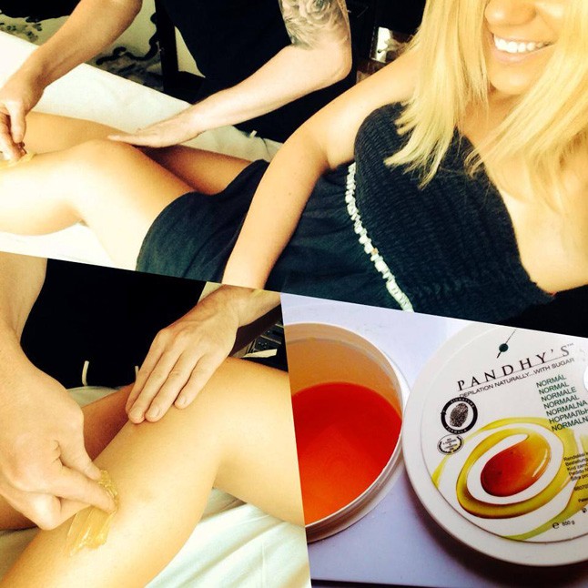 Tolvai Reni remek megoldást talált a szőrtelenítésre