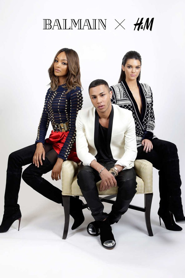 Újabb ruha a Balmain x H&M kollekcióból!