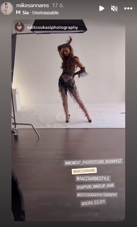 Mikes Anna a szépségével mindenkit elvarázsol