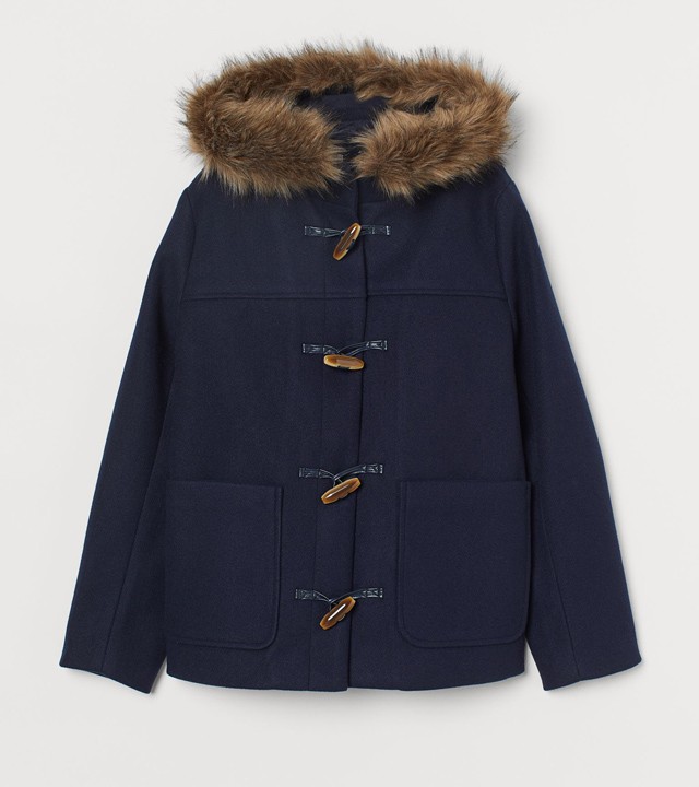 Műszőrme kapucnis H&M 12 995 Ft