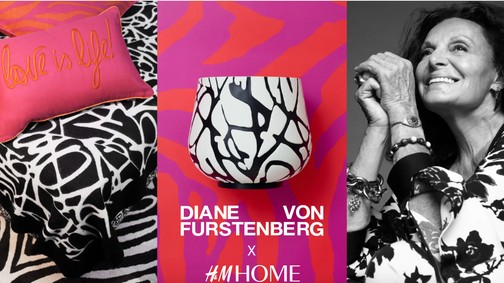 Diane von Furstenberg kollekcióval lep meg a H&M HOME