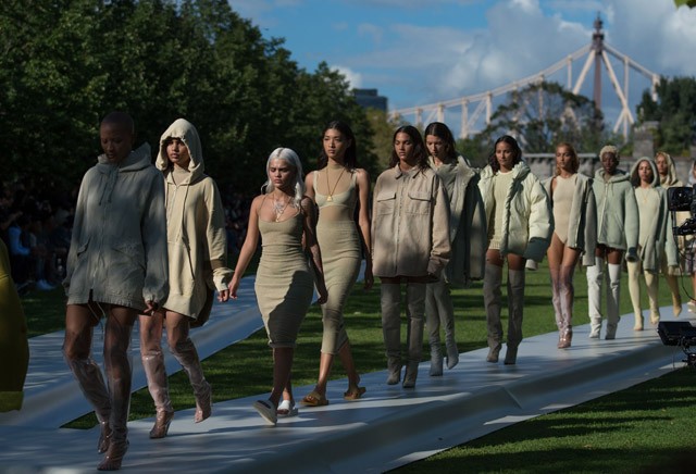 Kanye West Yeezy show