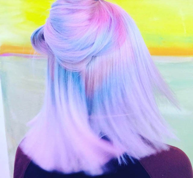 Unikornis hajfestés