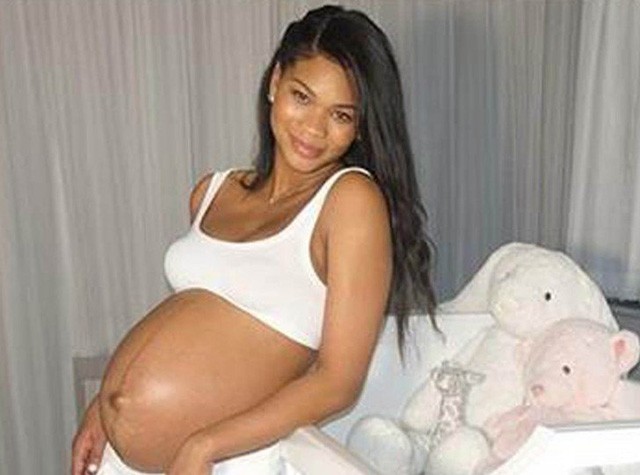 Chanel Iman várandósan