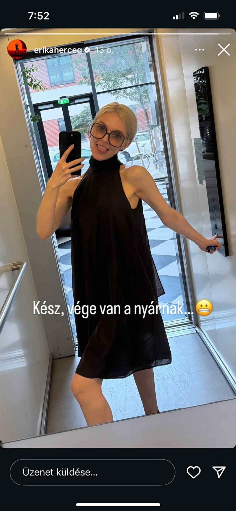 Így fest Herceg Erika smink nélkül