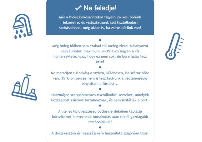 Bőrünk a testünk őre