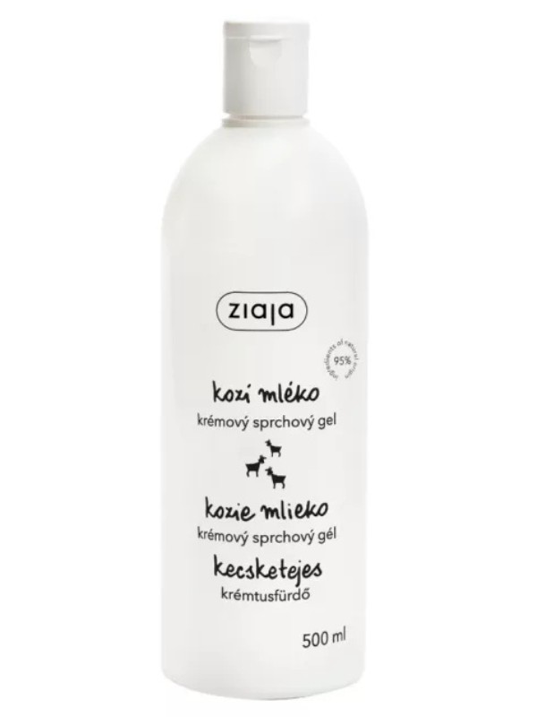 Kecsketejes krémtusfürdő ZIAJA 1110 Ft/500 ml (2,22 Ft/1 ml), GLAMOUR-kuponnal, 20% kedvezménnyel 888 Ft az Ecofamily üzleteiben és online  