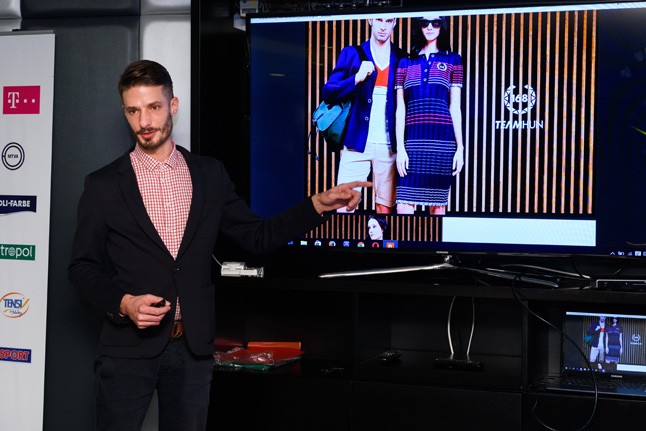 Tóth András, a Use Unused tervezője prezentálja a márka olimpiai terveit