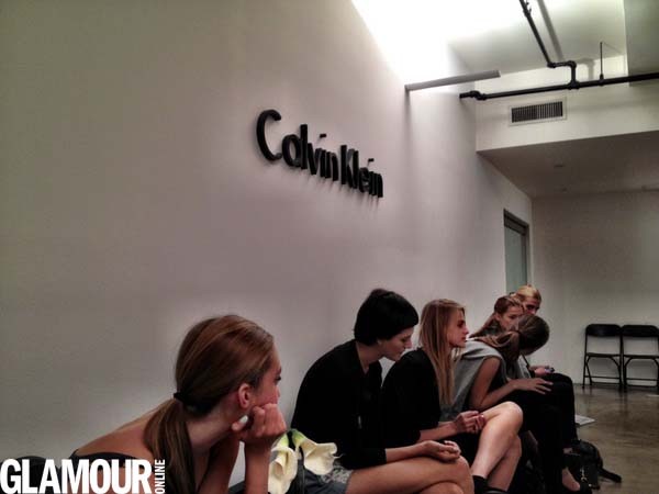 Castingra várva a Calvin Kleinnél