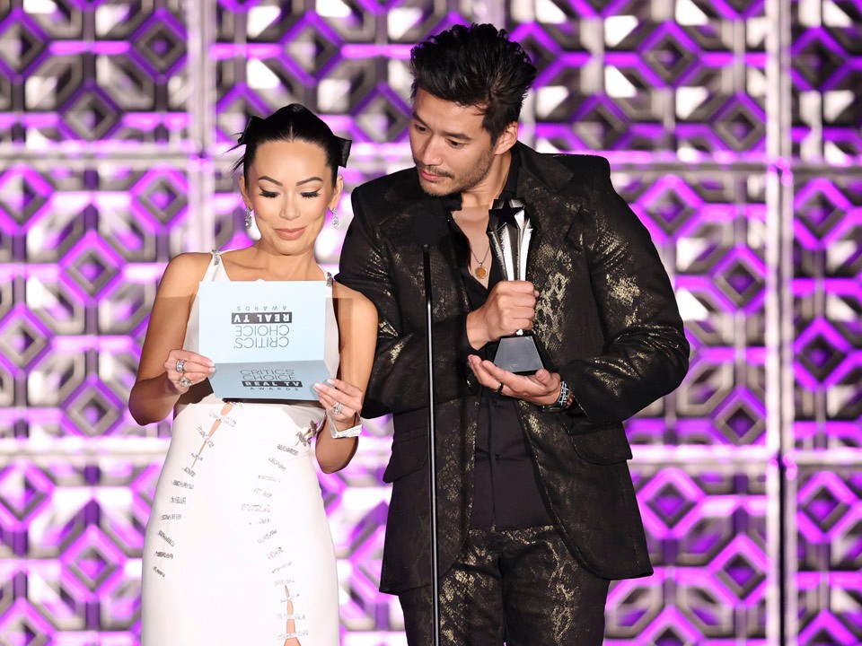  Chrsitine Chiu és Kevin Kreider díjátadóként szerepeltek a gálán