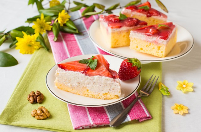 A legjobb bűnözés: isteni epres torta könnyedén