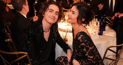 Kylie Jenner és Timothée Chalamet a Golden Globe kellős közepén olvadt egymásba