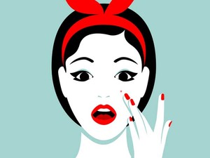 Ezt jelzik az arcod különböző részein kialakult pattanások