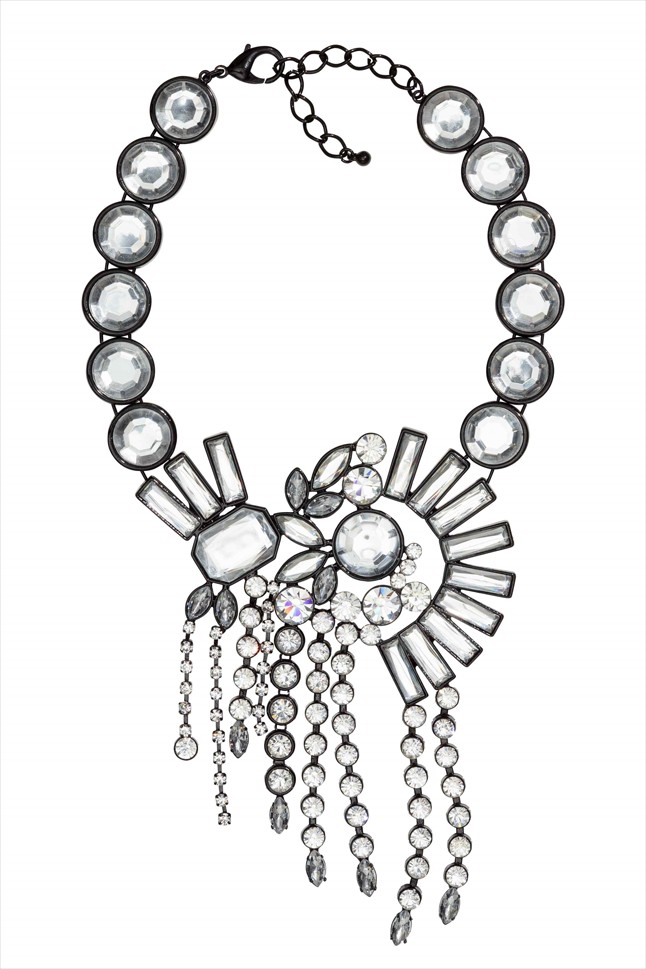 Strasszos nyaklánc H&M 8990 Ft