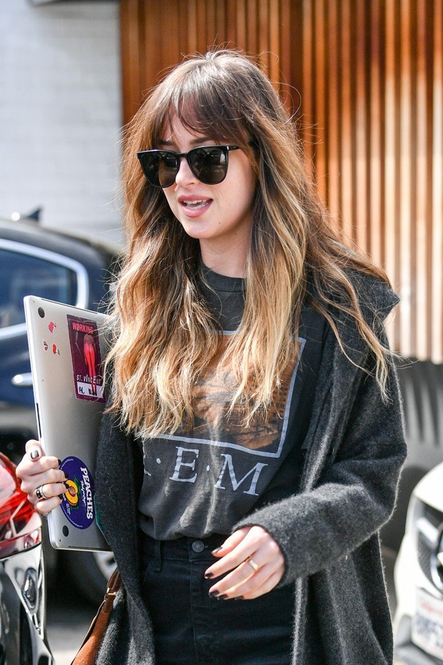 Dakota Johnson ombré