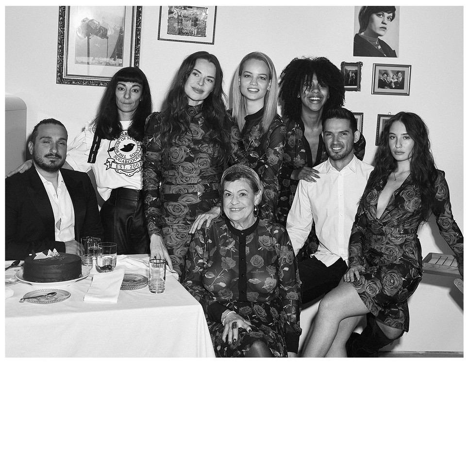 A Sugarbird kreatív csapata és Mici (néni)