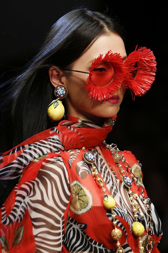 Királylányok és zöldségek a Dolce&Gabbana kifutóján