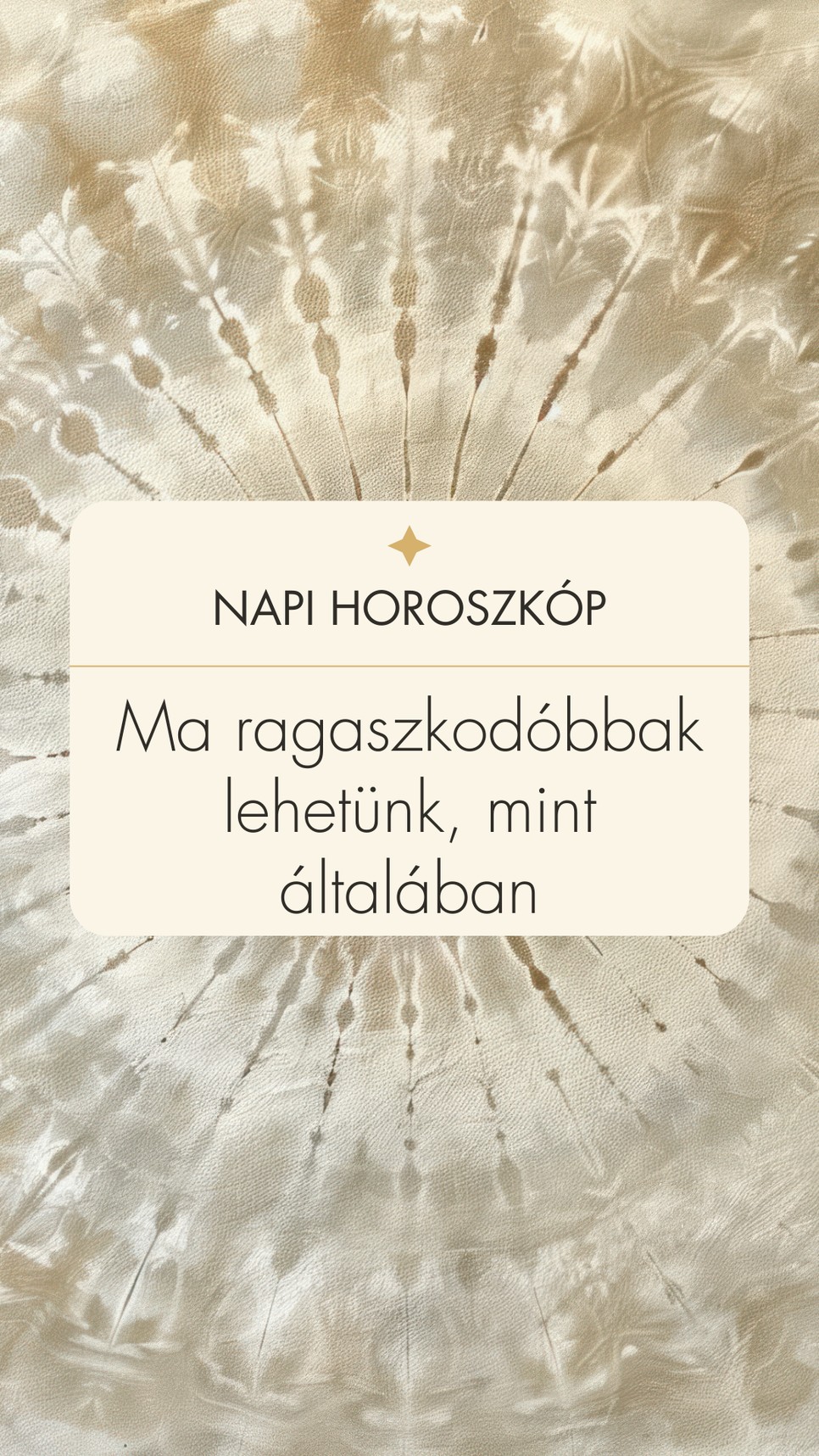 Napi horoszkóp: erre számíthatunk ma