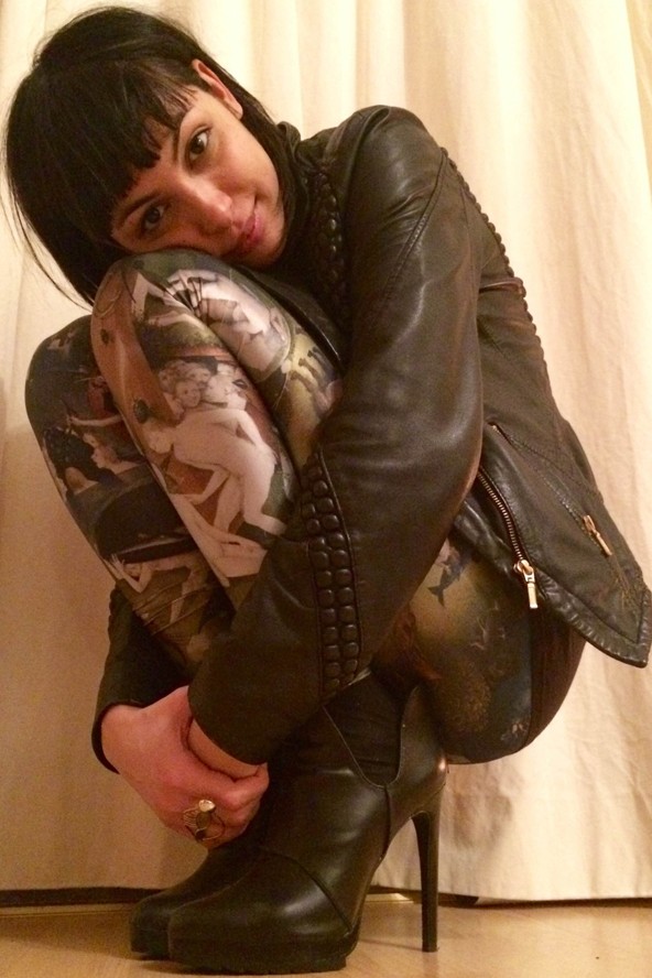 Farkas Franciska megmutatja kedvenc leggingsjét