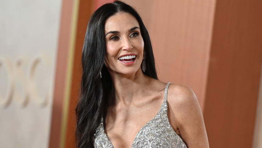 Demi Moore csak úgy ragyog