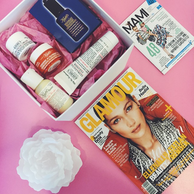 kiehls, glamour, shoppingparti, glamour szeptember, kedvezmény, westend, szépségápolás
