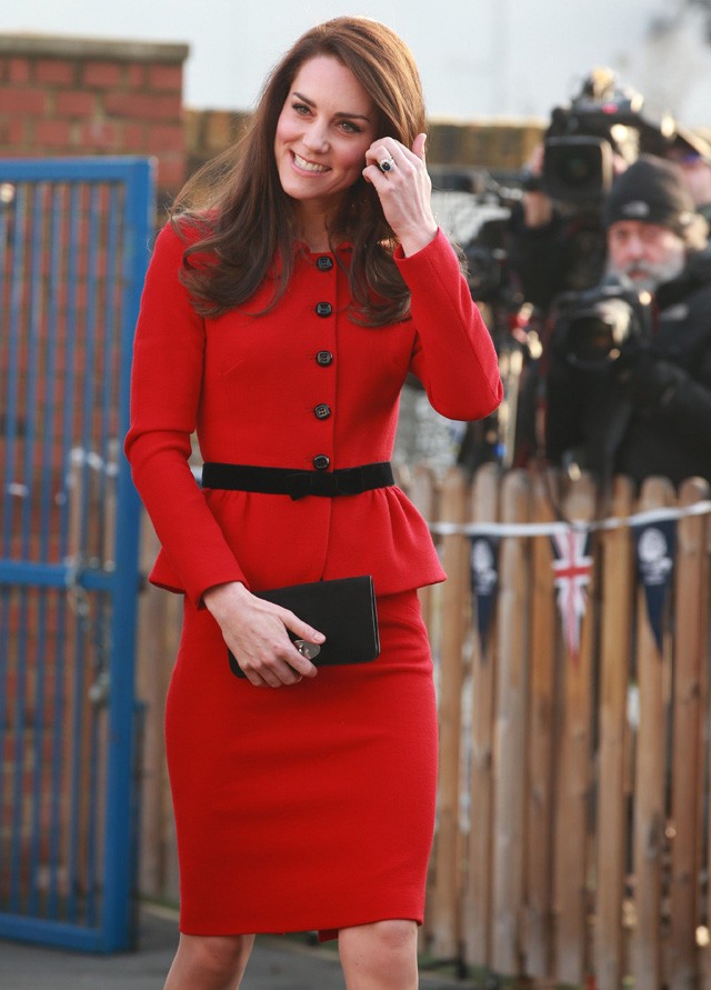 Kate Middleton harmadszor a ugyanabban a ruhában