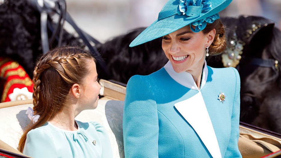 Katalin hercegnét ezúttal kislánya, Sarolta hercegnő is elkísérte Wimbledonba