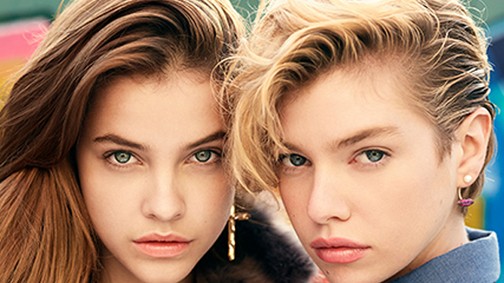 Palvin Barbi barátnőjével egy divatanyagban