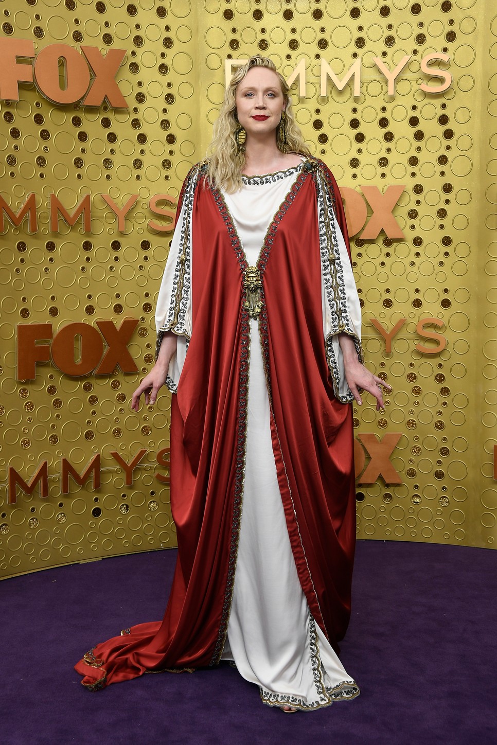 Gwendoline Christie a 2019-es Emmy díjátadón | Fotó: Frazer Harrison