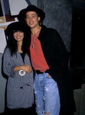 Jill Schoelen és a kalapos Brad 