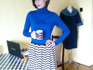 Bajcsai Viki legújabb kollekciójának egyik darabját mutatja meg