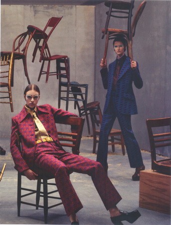 Axente Vanessa 24 oldala az olasz Vogue-ban