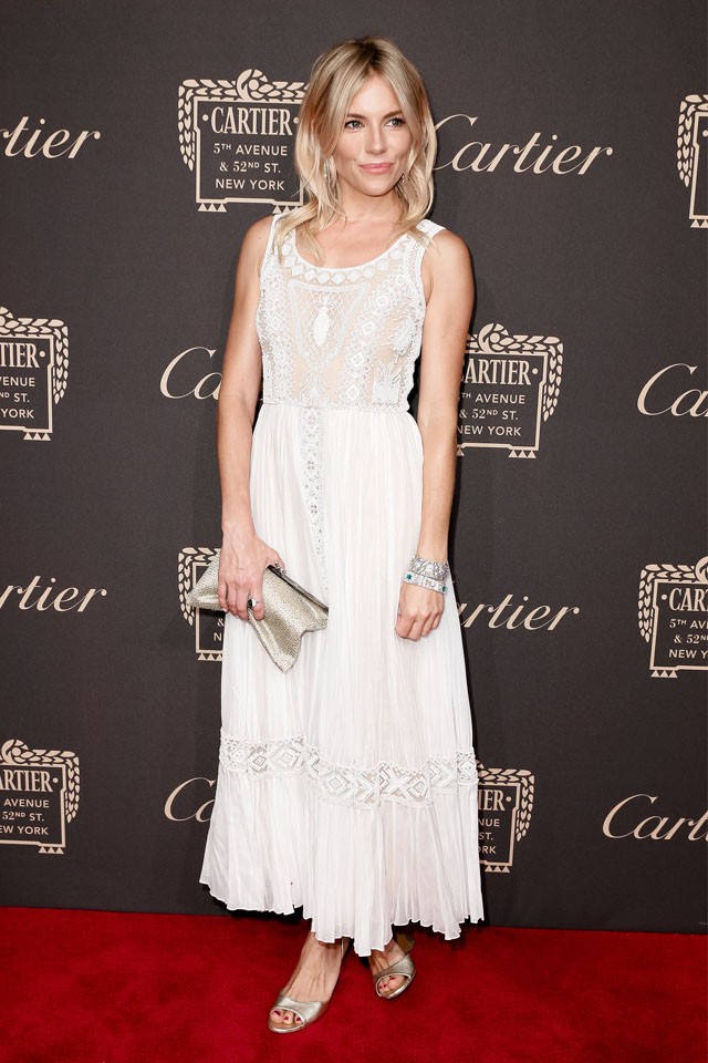 Sienna Miller Cartier