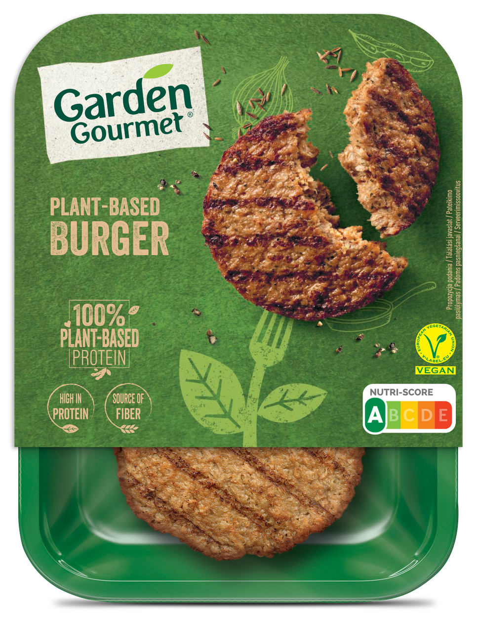 Garden Gourmet vegén burgert csak ki kell sütni és már ehetitek is