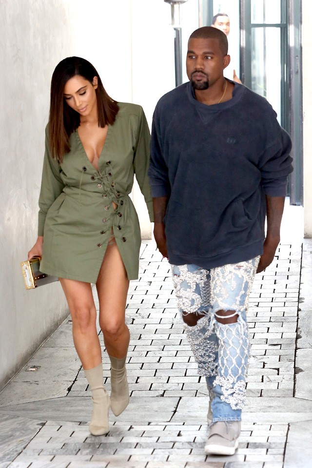 kim kardashian, új haj, új frizura, long bob, kanye west, west hollywood, kim kardashian west