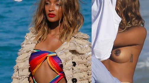 Jourdan Dunn közszemlére bocsátotta melleit